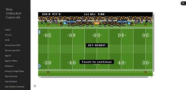 retro bowl unblocked google sites