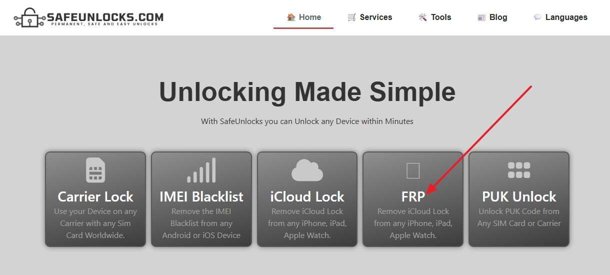 access safeunlocks tool