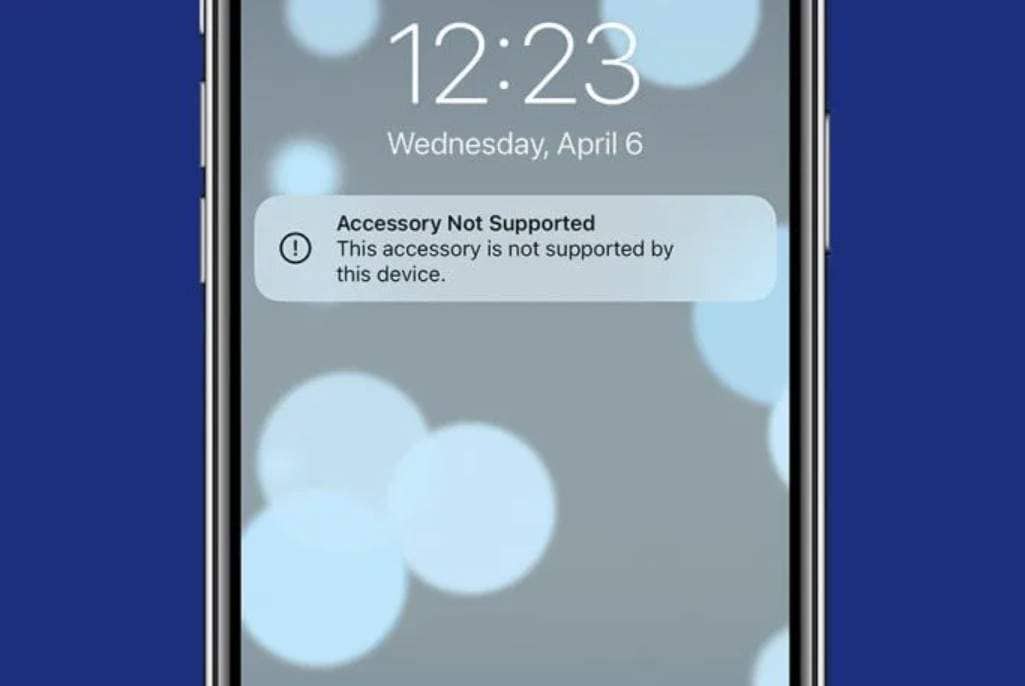 this accessory may be not supported