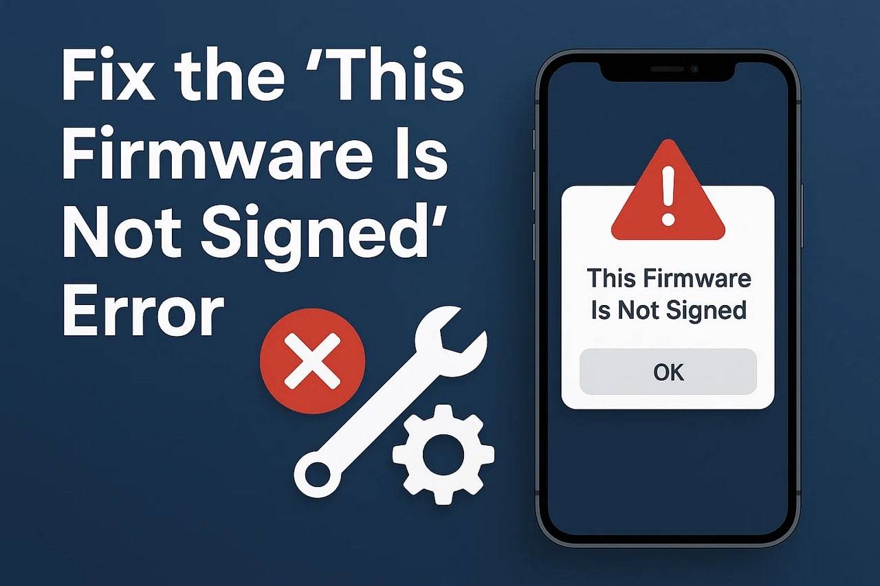 restore unsigned ipsw guide