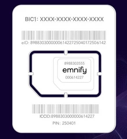 iccid number on sim card