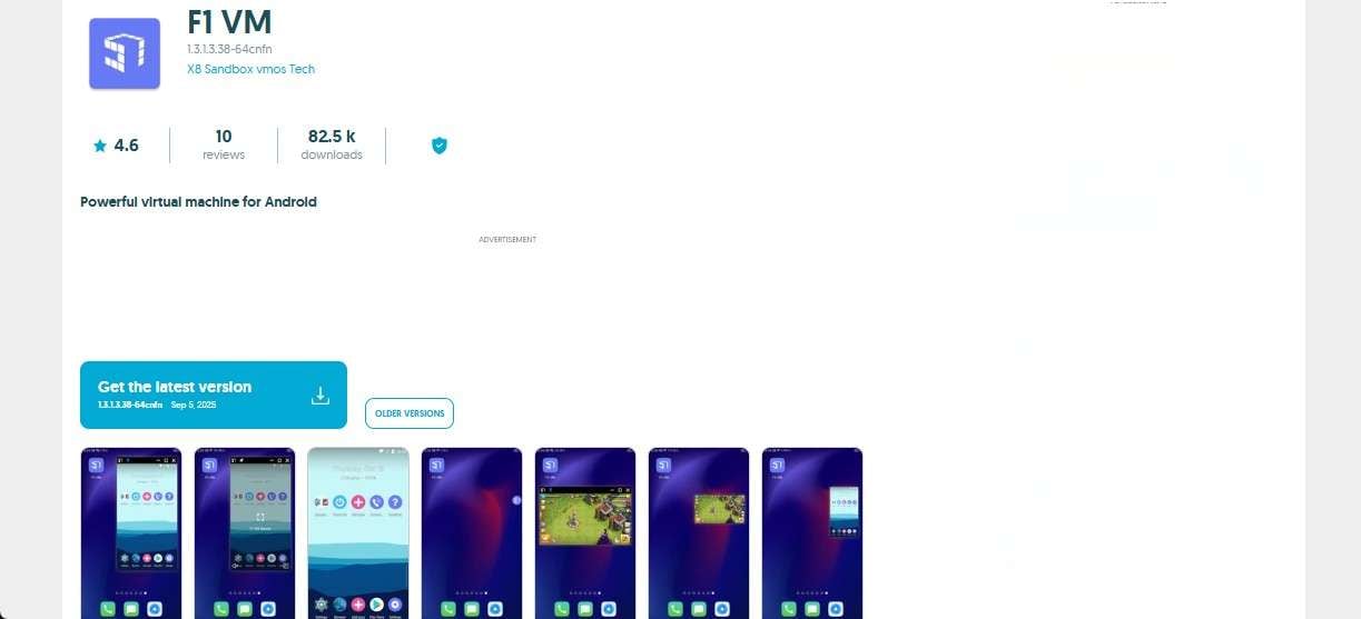 vmos alternatives f1 vm