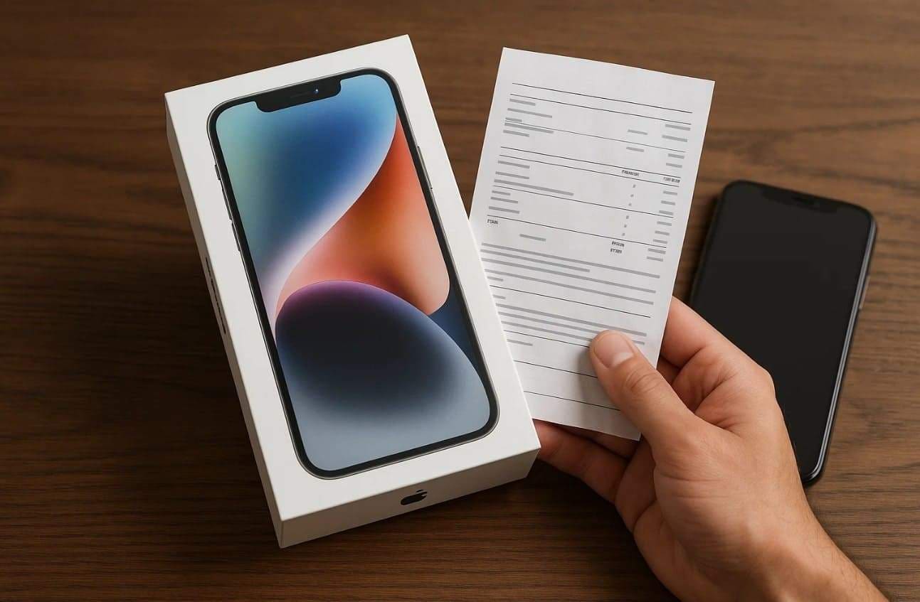 look for iphone original box