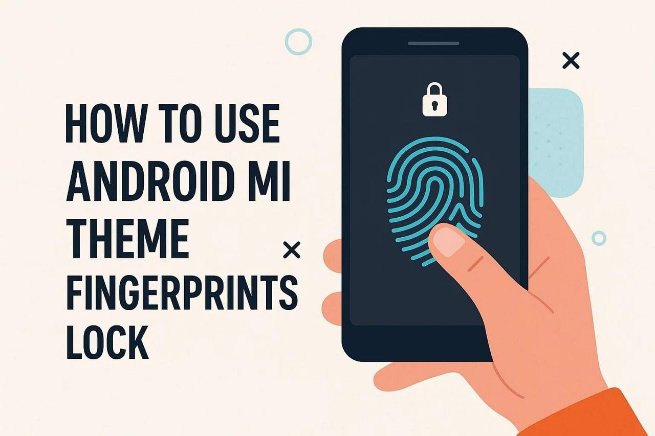 android mi theme fingerprints lock