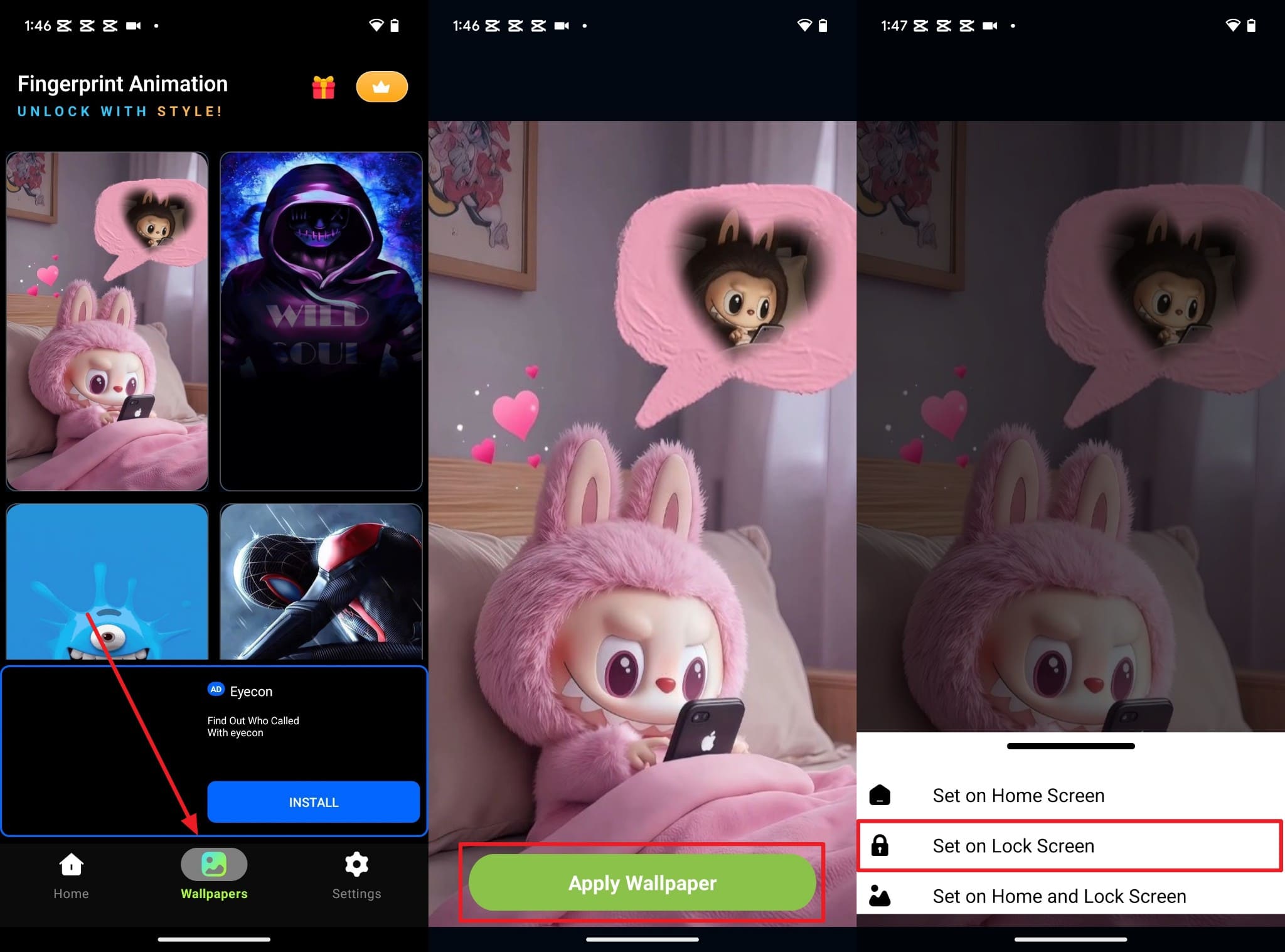 apply mi fingerprint themes on pixel
