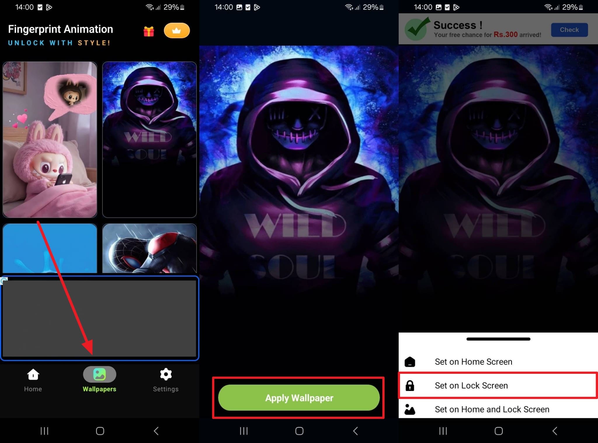 apply mi fingerprint themes on samsung