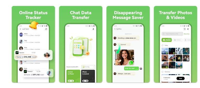 whatsapp tracover app
