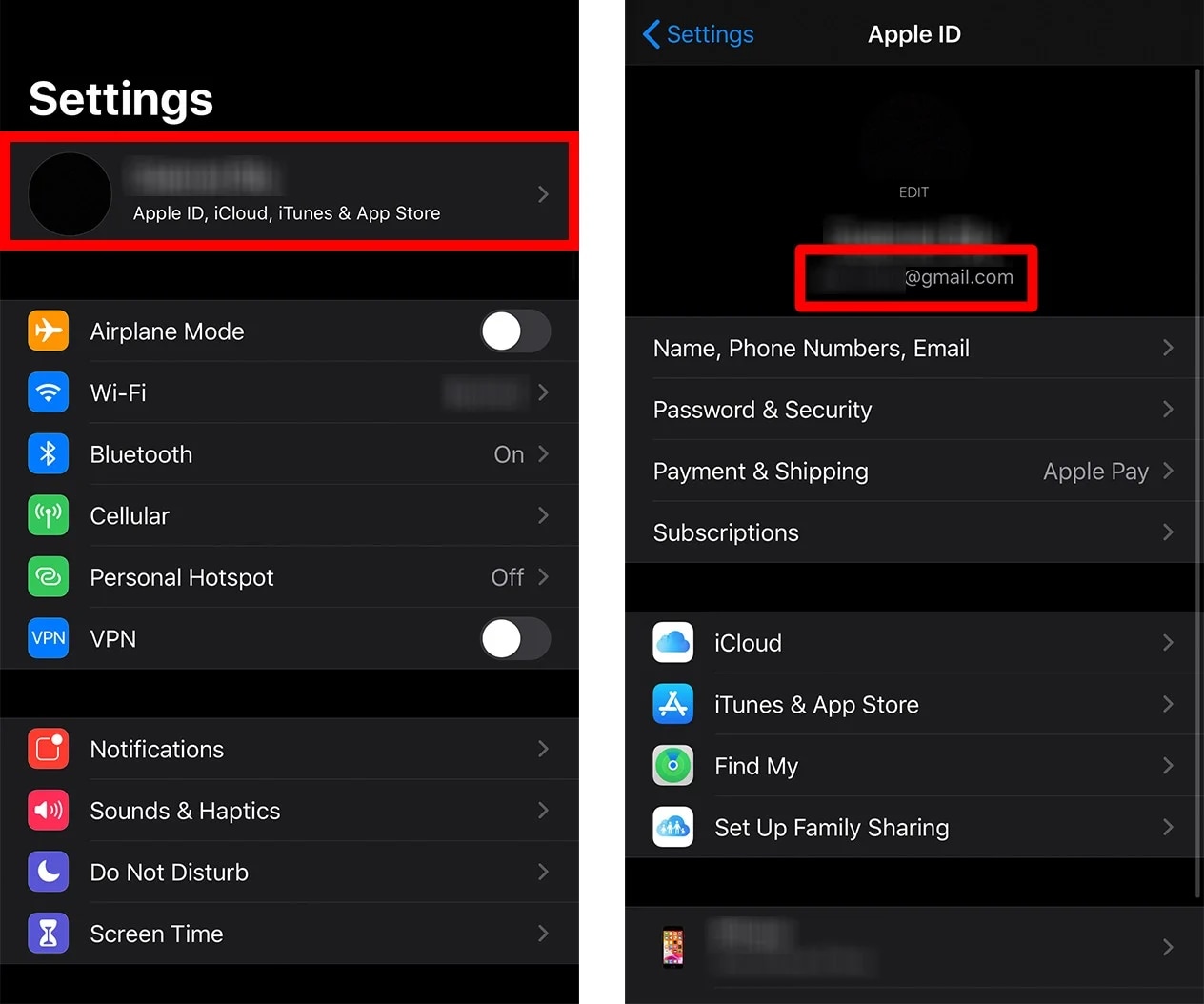 forgot my apple id and password check email