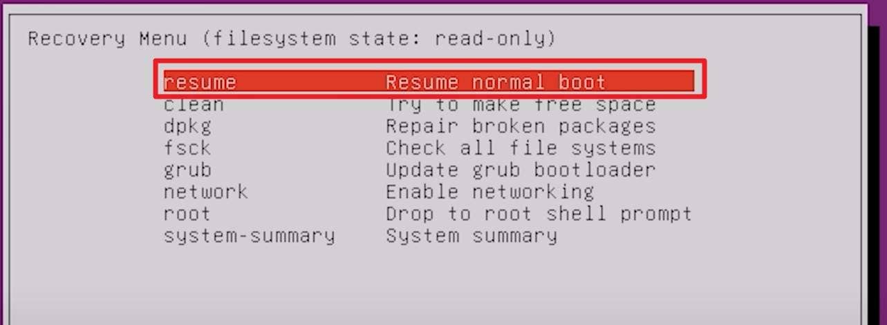 how to reset ubuntu password