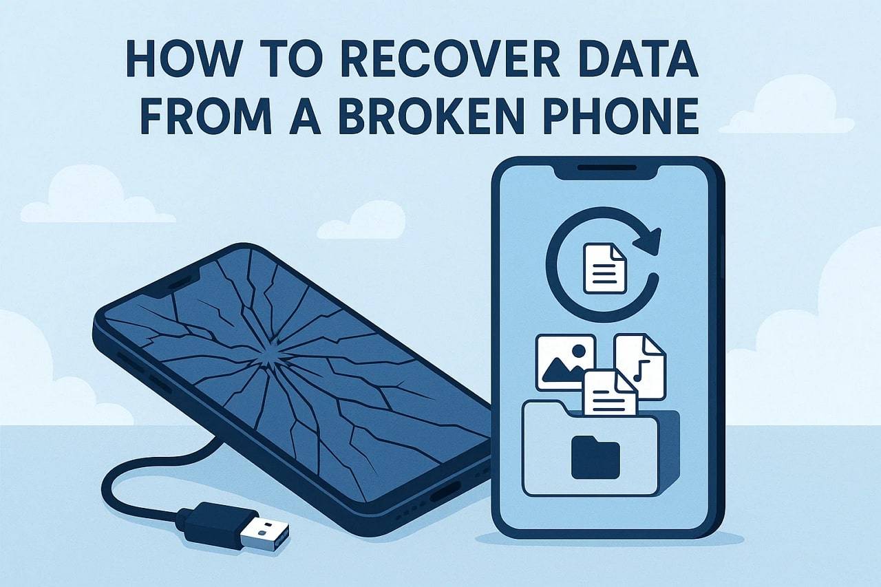how to recover data from broken phone
