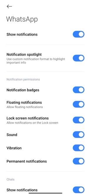 popup notification meaning in whatsapp