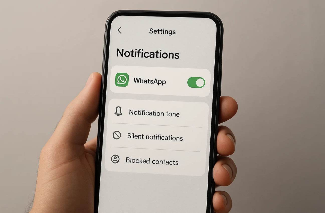 whatsapp notifications not showing