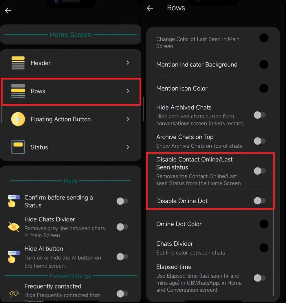 notify WhatsApp online