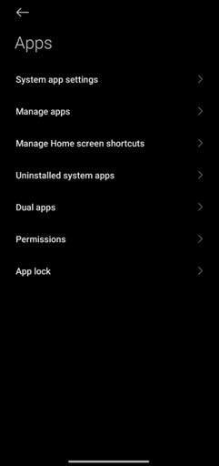 app lock xiaomi