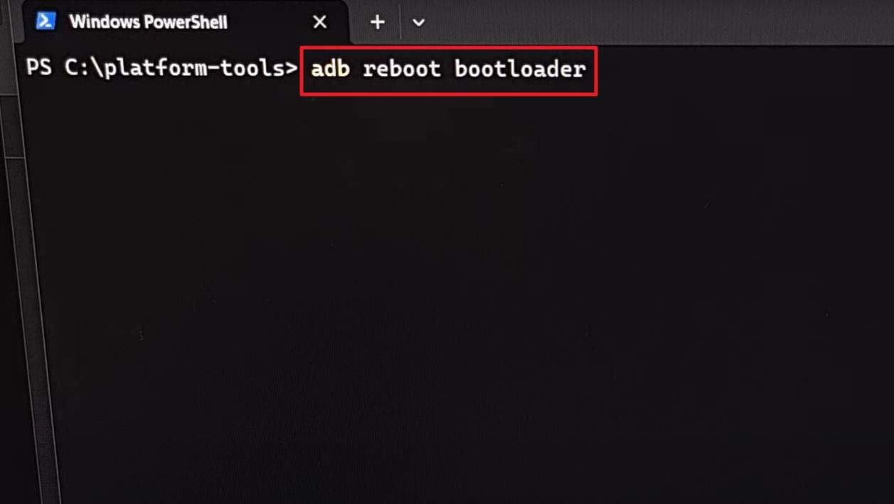 fastboot mode Redmi