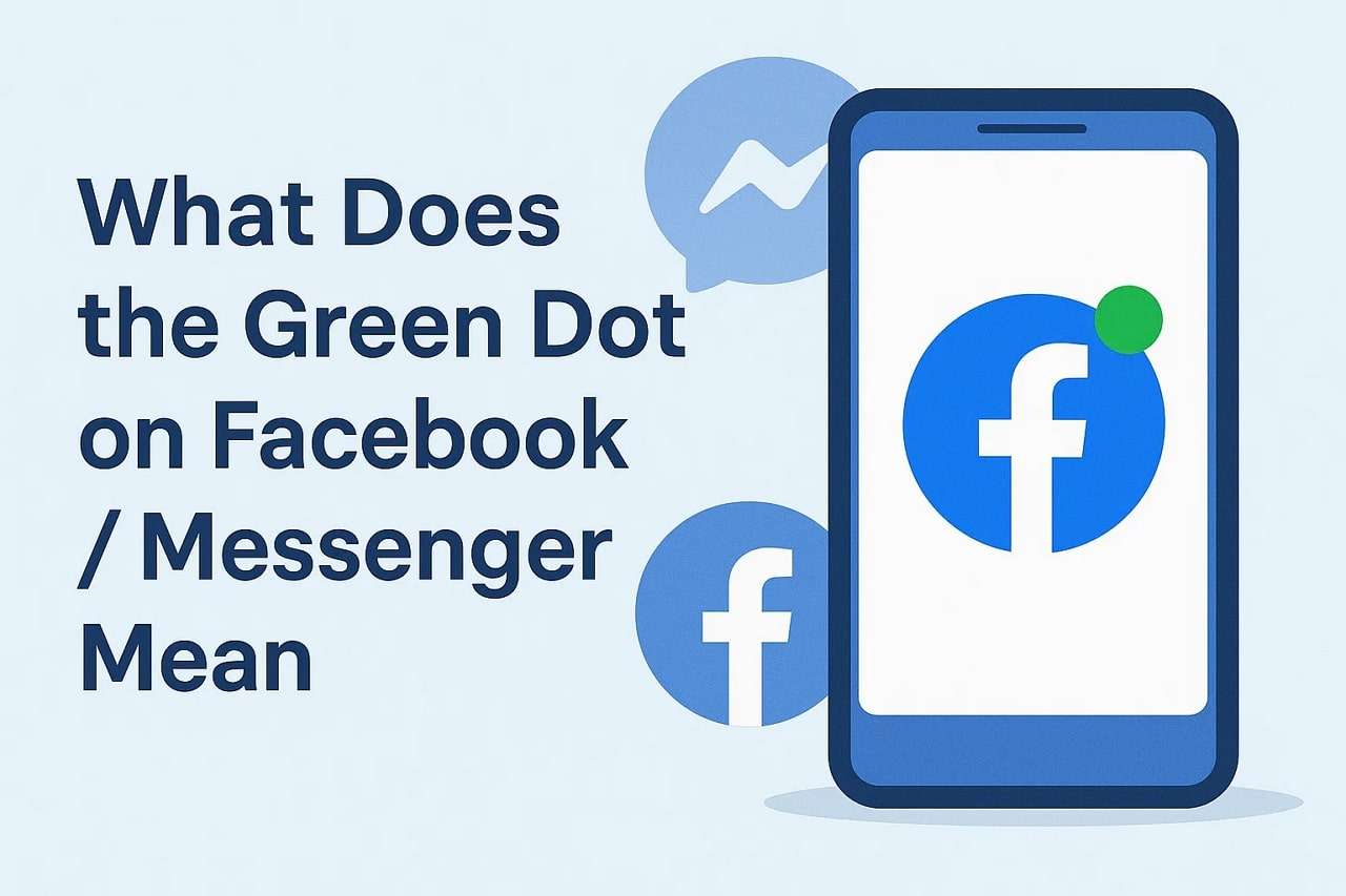 green dot on messenger