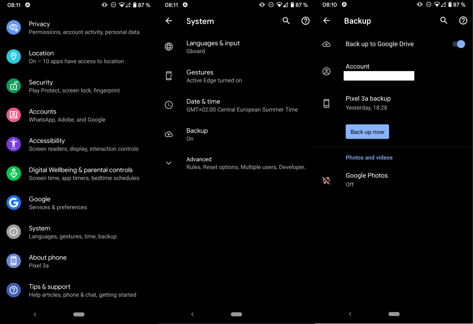 how do you backup an android phone
