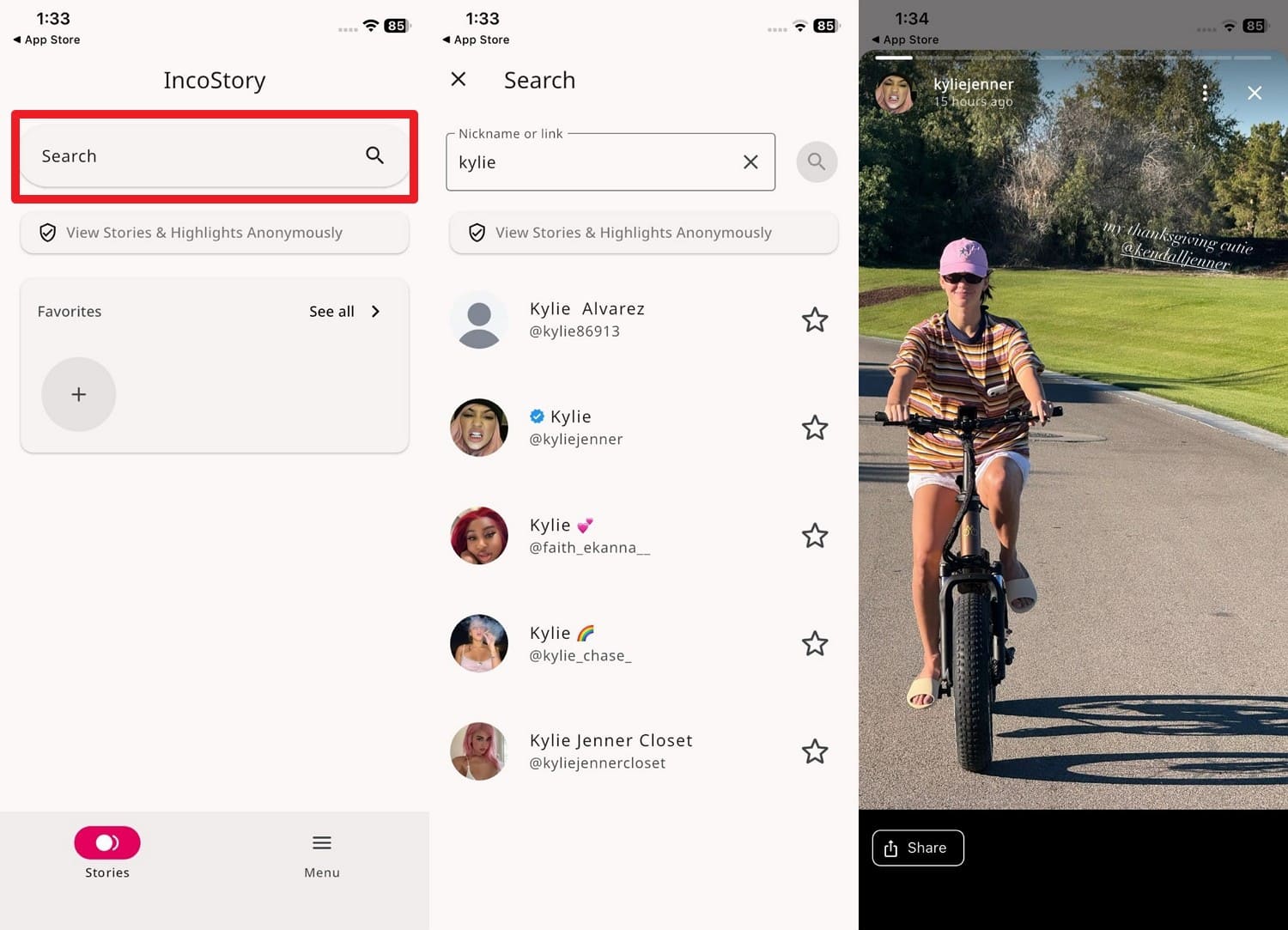 access the app to view story
