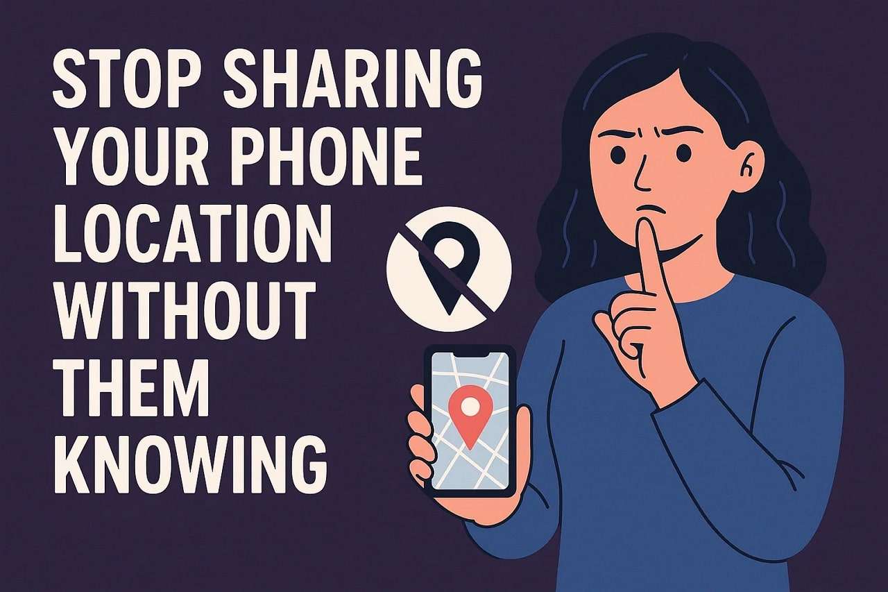 stop sharing location without notifying guide