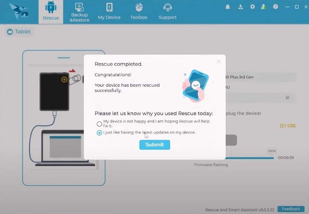 review the process