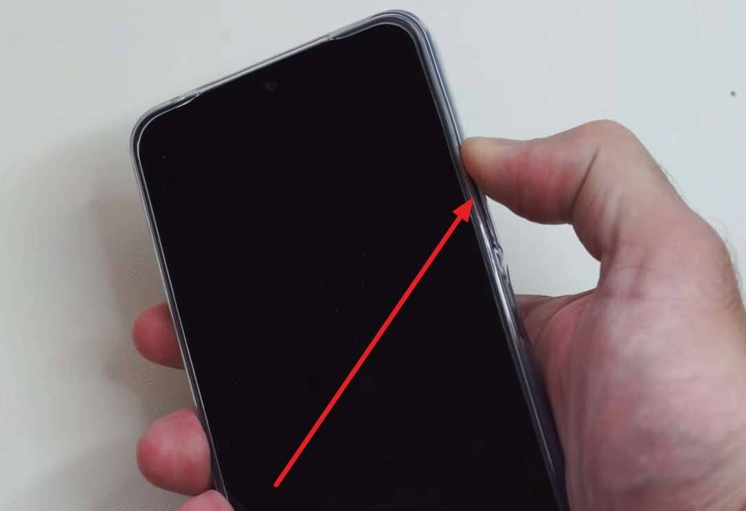 press the button to reboot