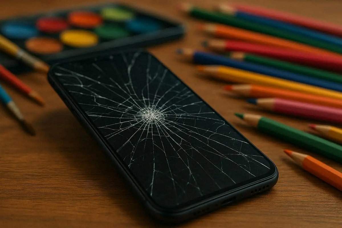 why screen is broken