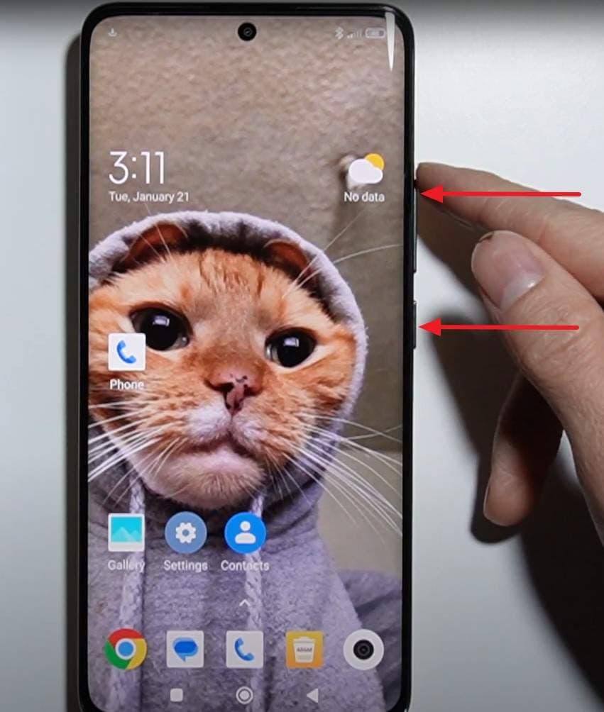 use the key combination