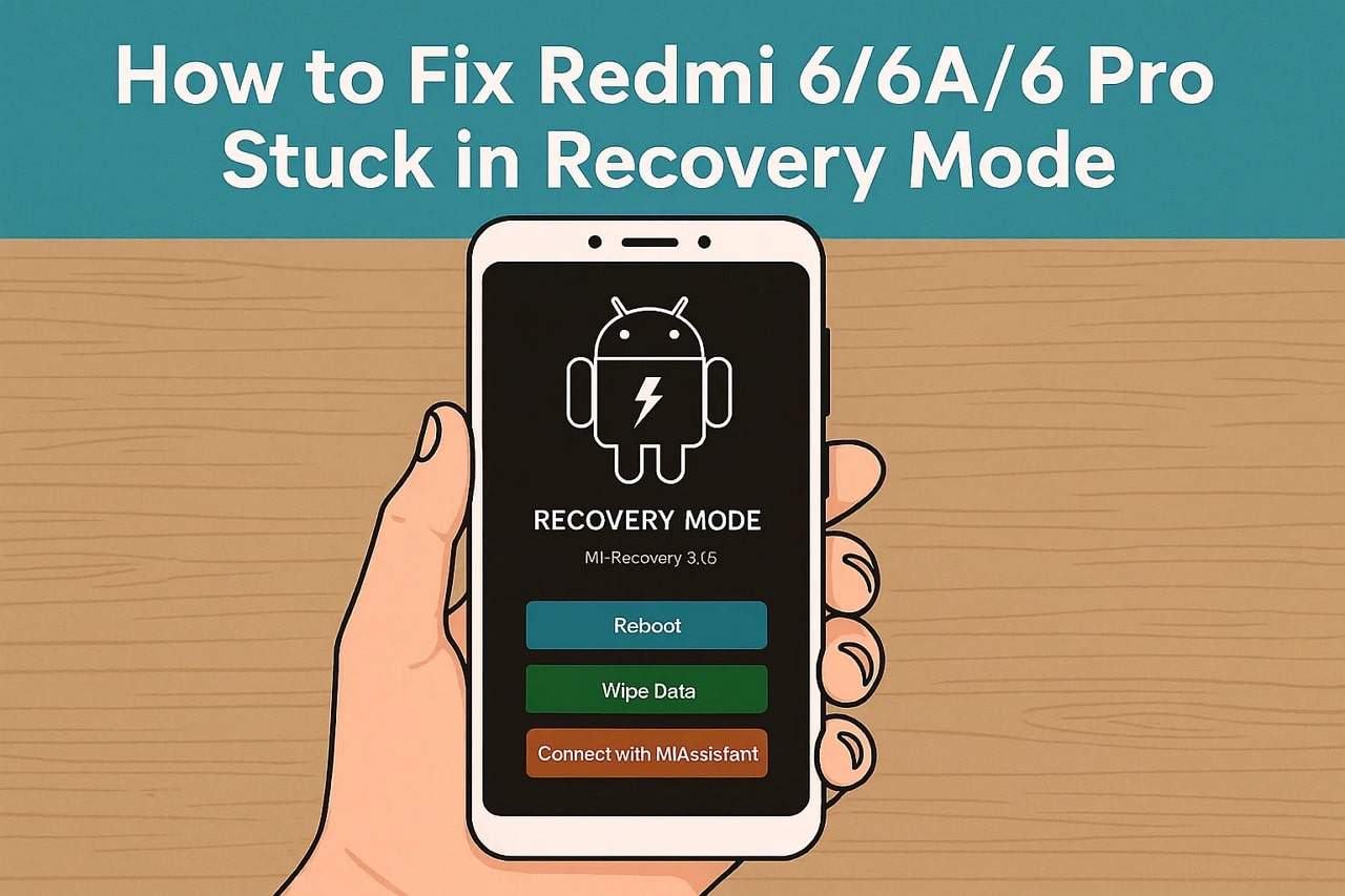 redmi 6 pro stuck recovery