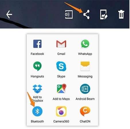 transfer data from mi to mi with bluetooth