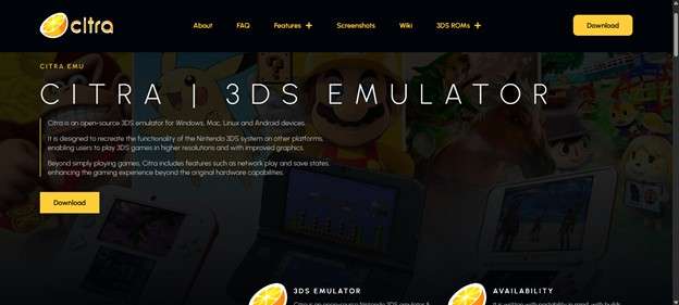 citra emulator for pc