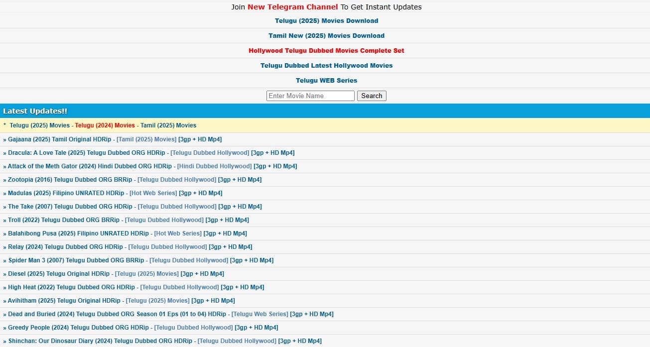 hindilinks4u substitute moviezwap