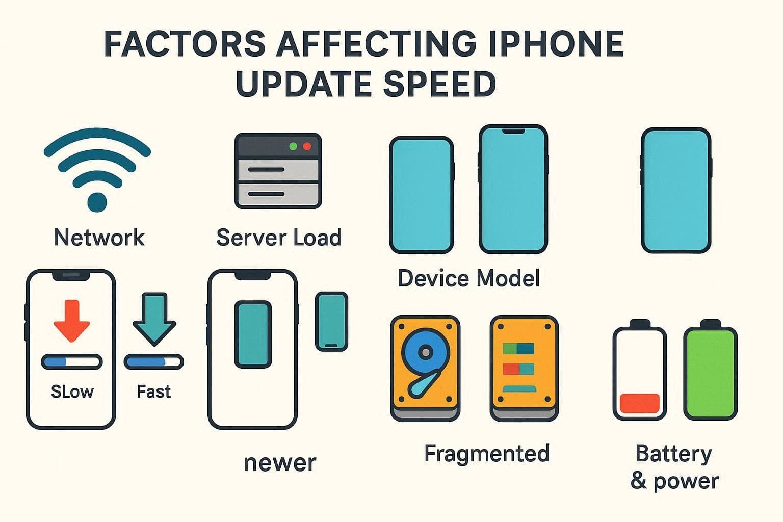 factors affecting update time