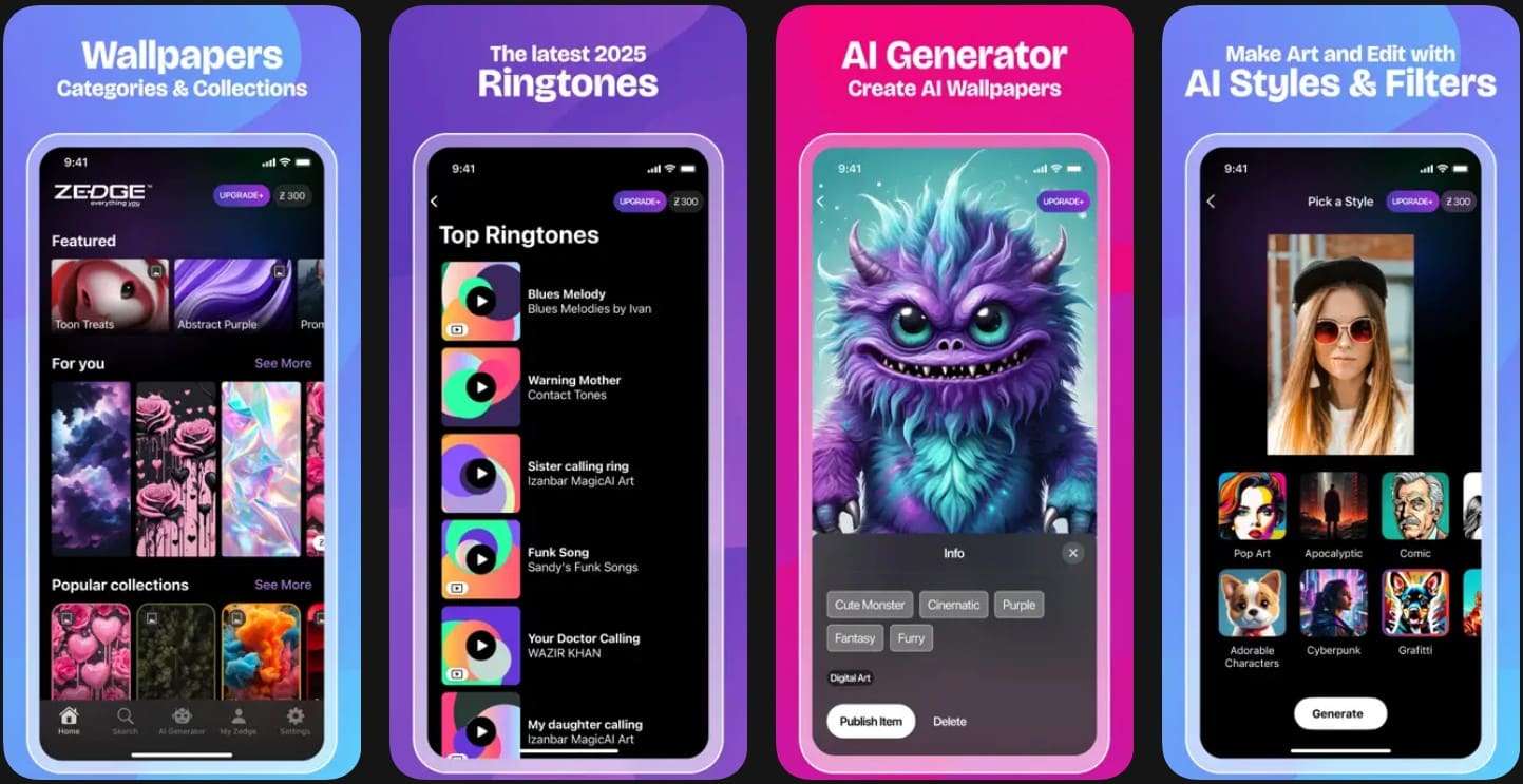 zedge app for iphone ringtone