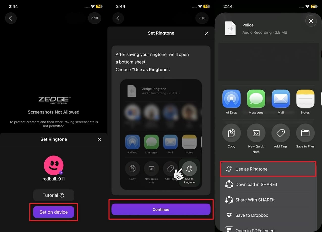 add ringtone to iphone