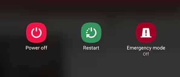 choose restart