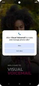 give permissions to visual voicemail