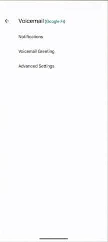 change voicemail settings