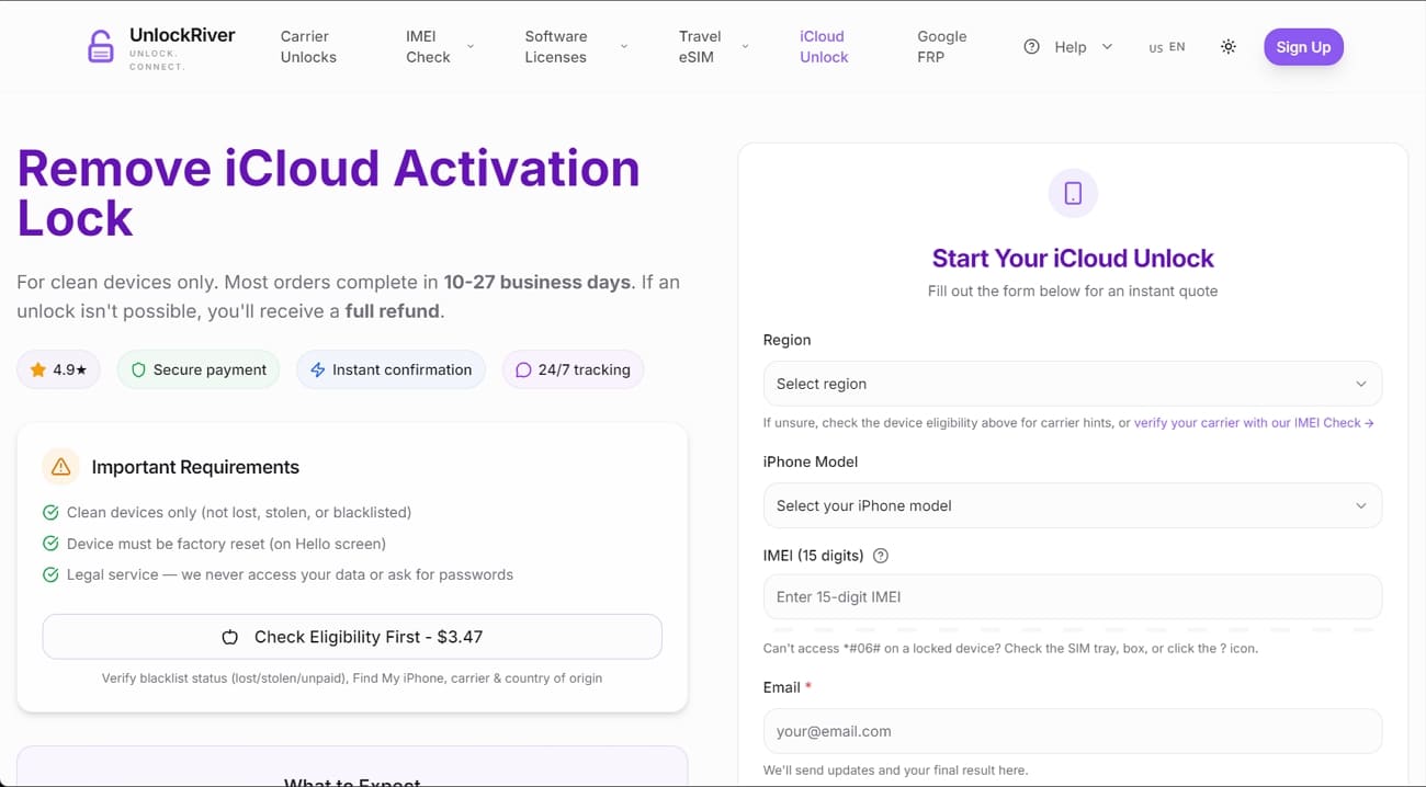 unlockriver icloud lock unlocker