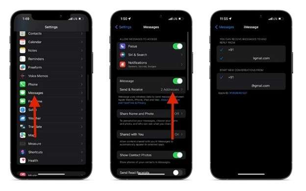 verifying cellular settings