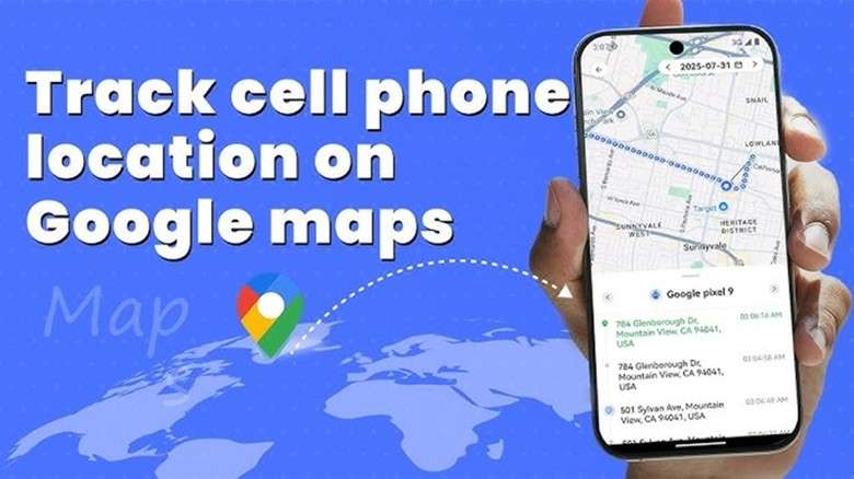 track cell phone location on google maps