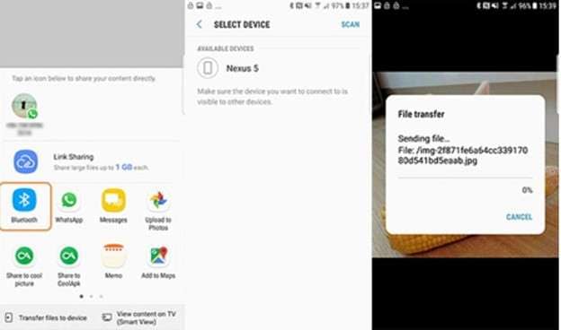 transfer files from xiaomi to pc without usb via bluetooth
