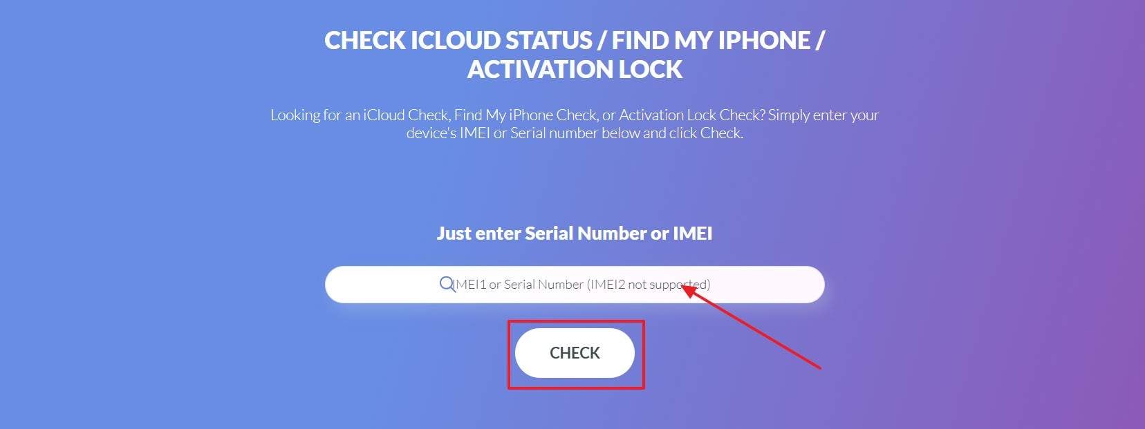 check activation lock status icloud