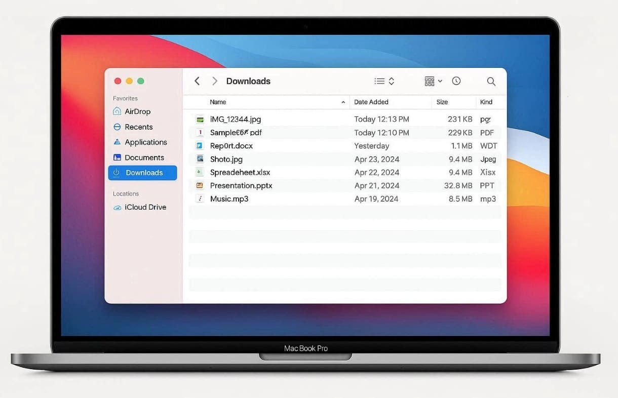 airdrop files on mac