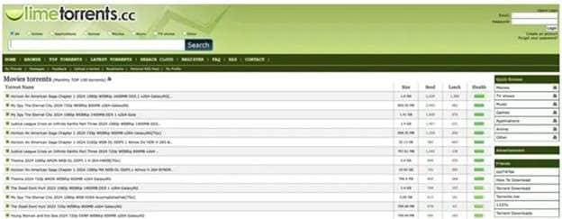 torrent sites tv series lime torrents