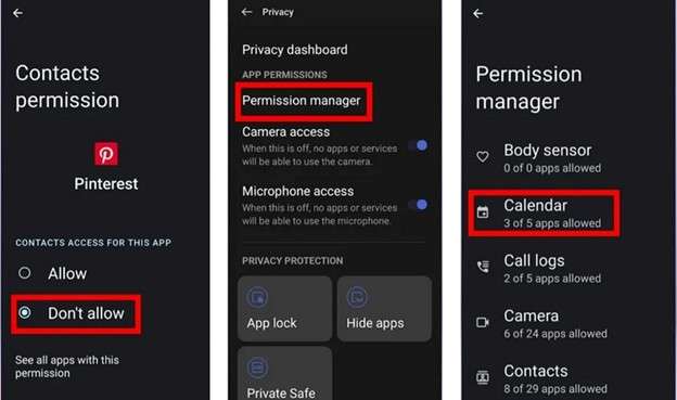 allow all permissions
