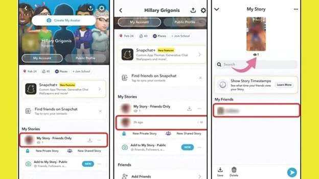 see who viewed your snapchat story