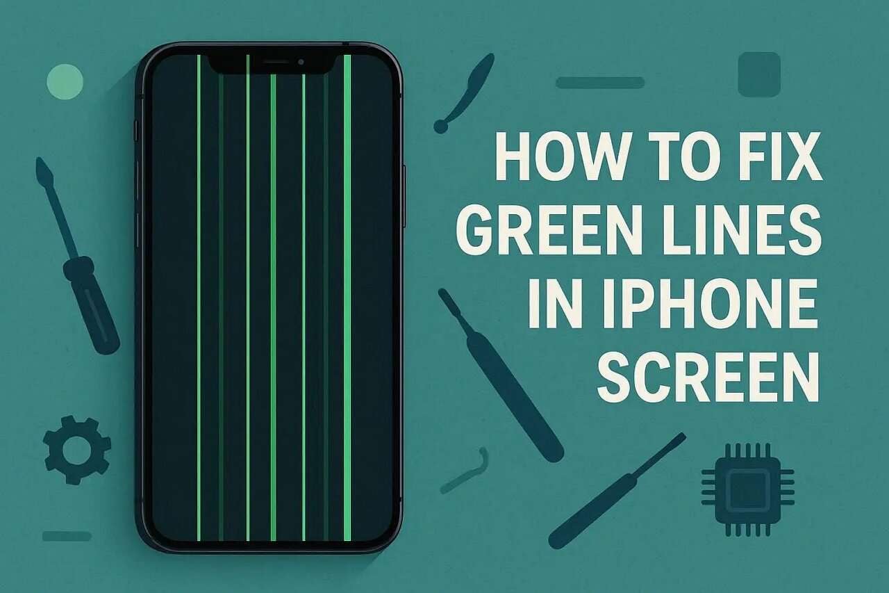 green line on iphone guide