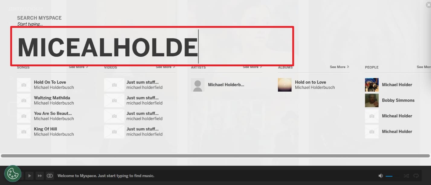 recover myspace photos