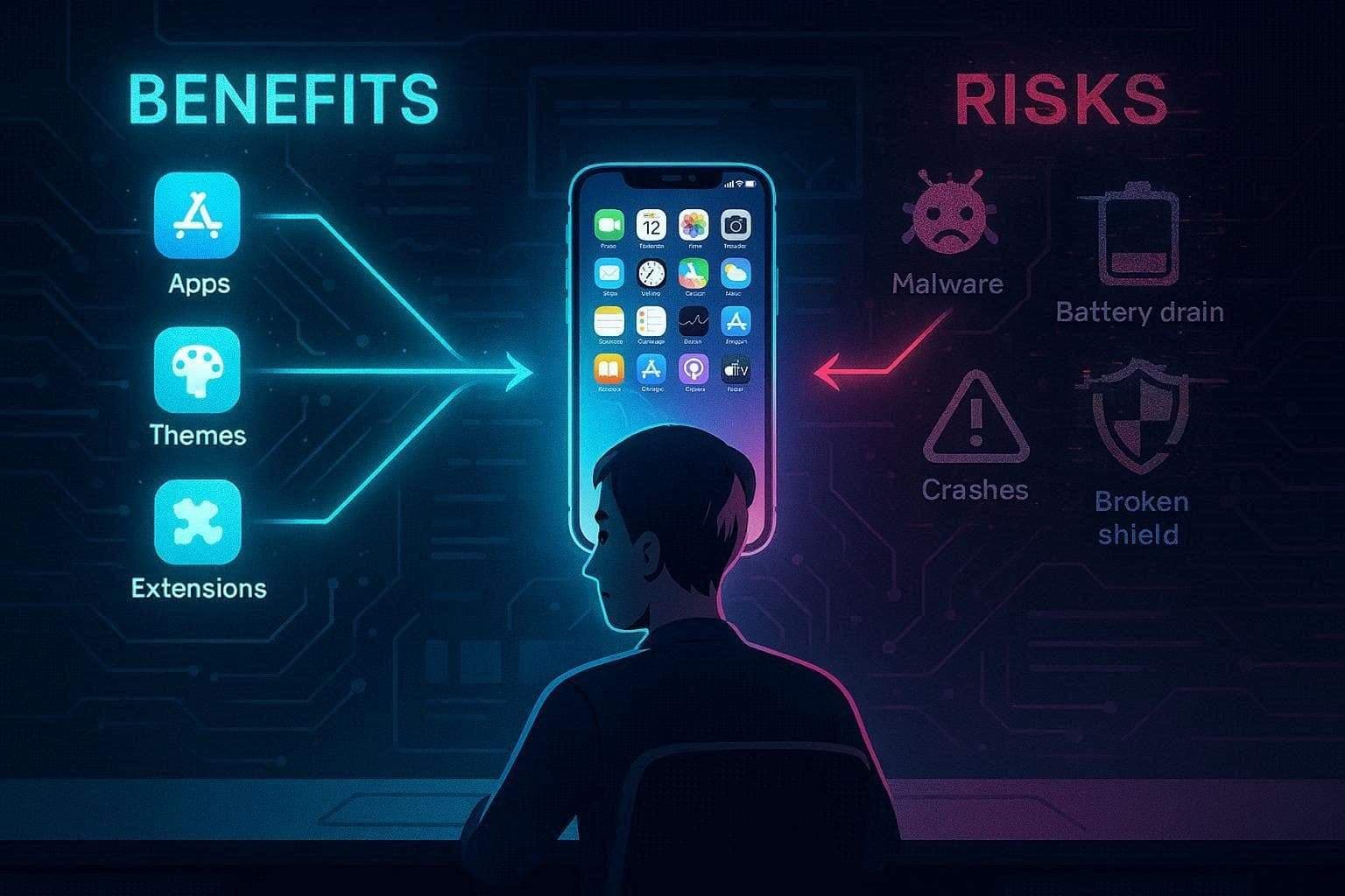 pros and cons of jailbreak