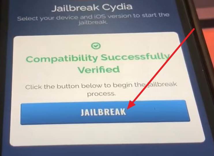 pick the jailbreak button